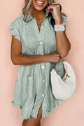 Green Stripe Dress