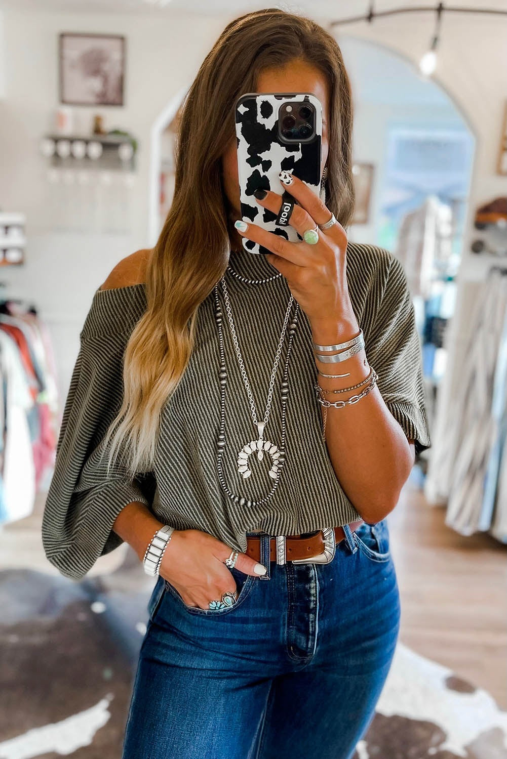 Ribbed Knit Top