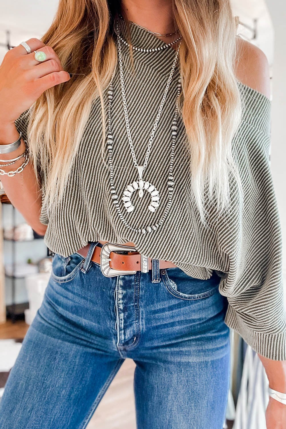 Ribbed Knit Top